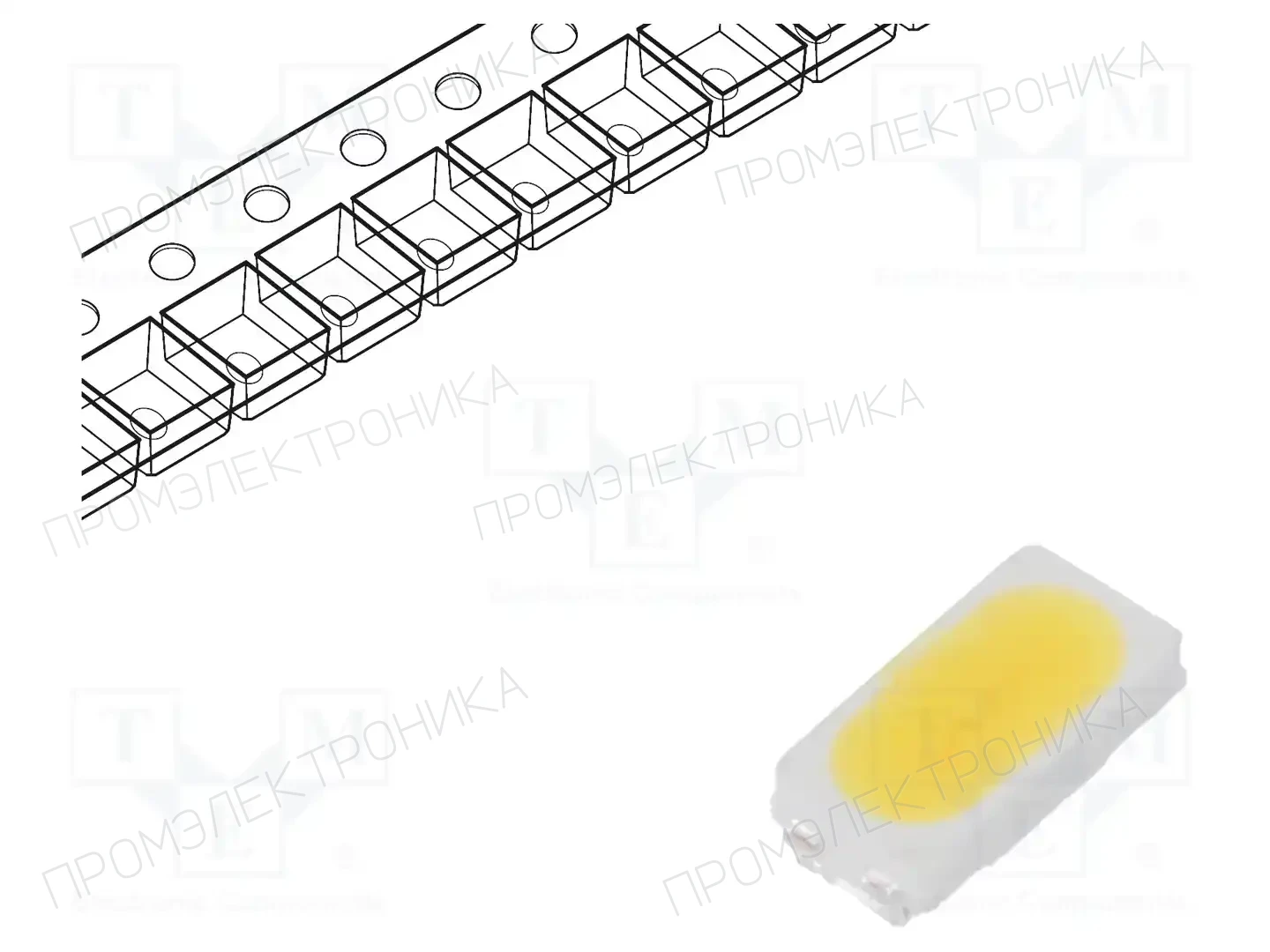 REFOND RF-40HK13DS-ED-F-Y — Светодиоды SMD белые