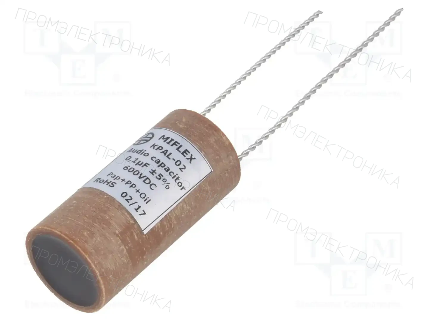 MIFLEX SOLUTIONS KPAL02H410J — Полипропиленовые конденсаторы аудио