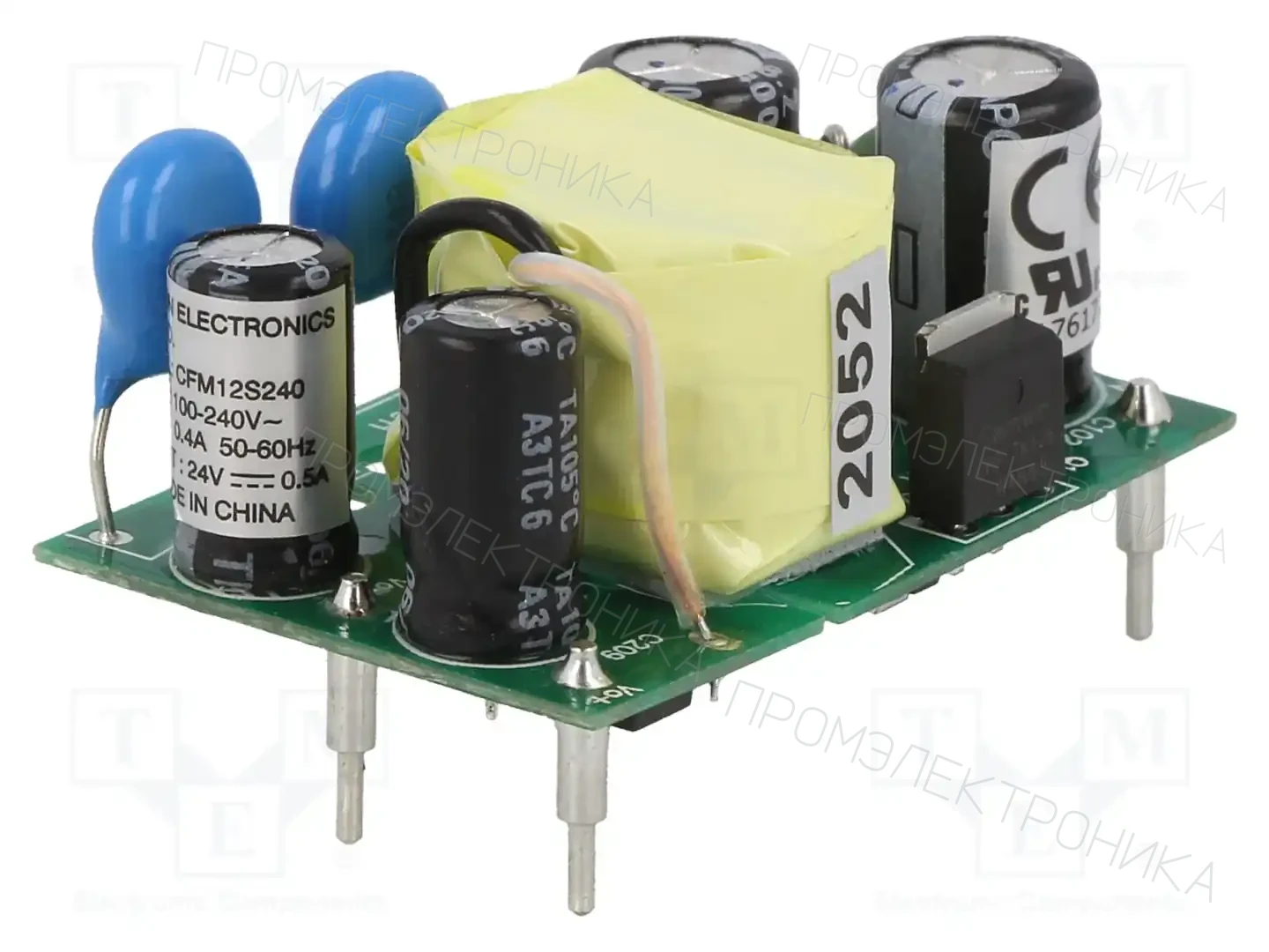 CINCON CFM12S240 — Преобразователи AC/DC для PCB