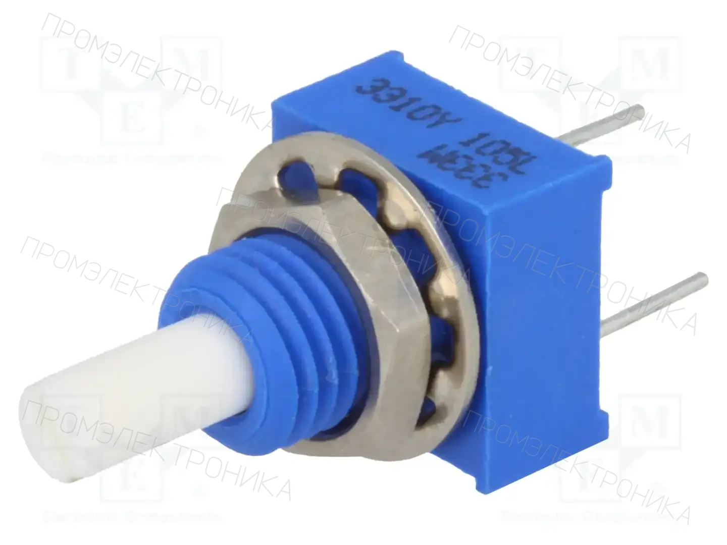 BOURNS 3310Y-001-105L — Потенциометры одноооб. из пров. пластика