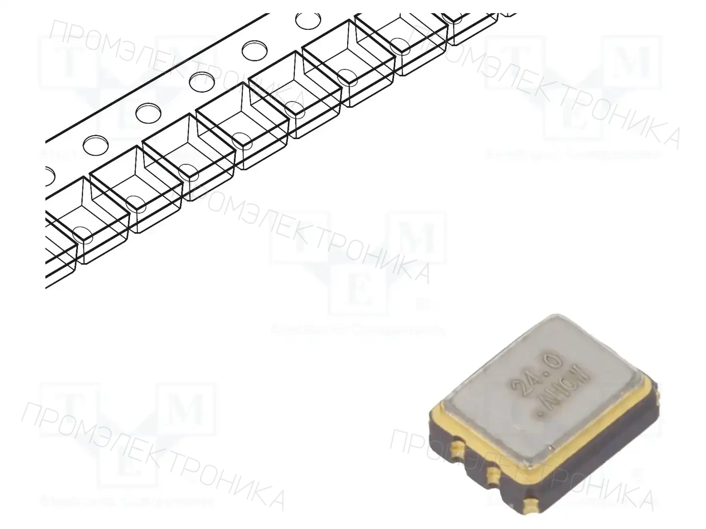 ABRACON ASE-24.000MHZ-LC-T — Резонаторы и генераторы