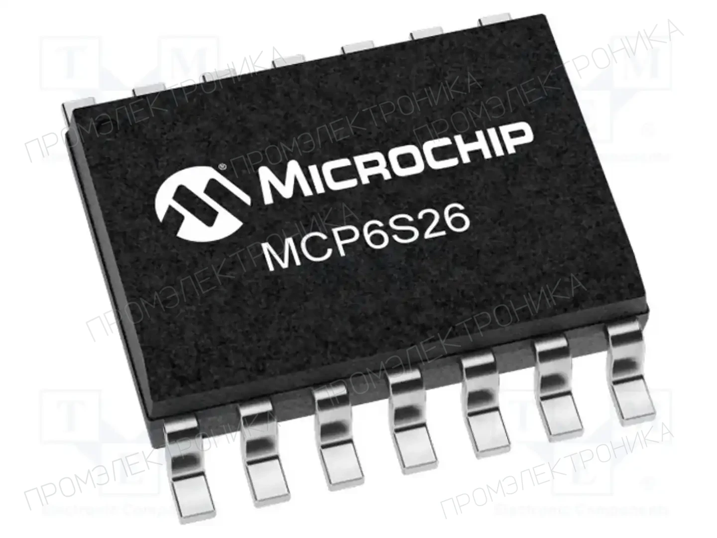 Microchip Technology MCP6S26-I/SL — Операционные усилители SMD