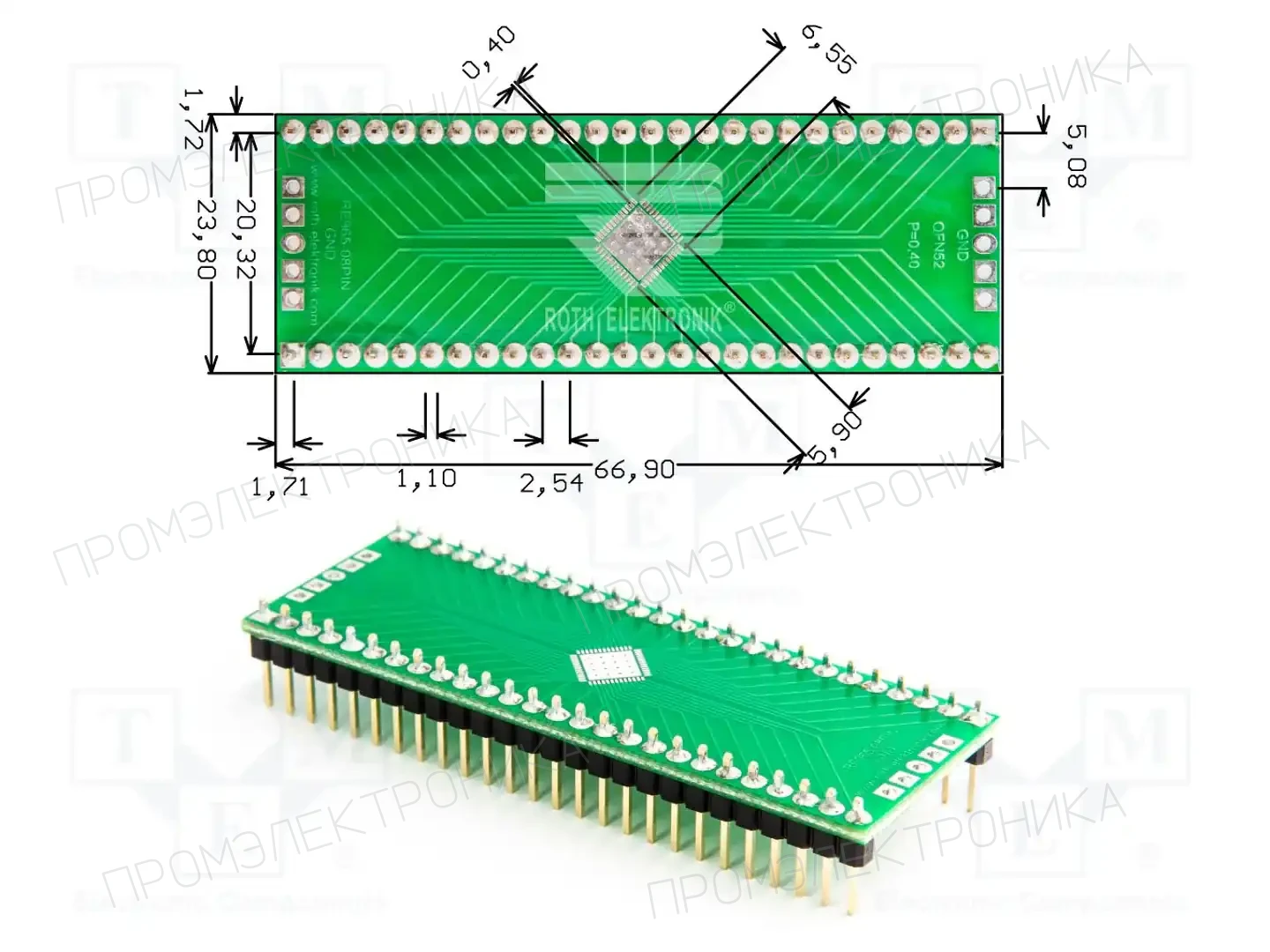 ROTH ELEKTRONIK GMBH RE965-08PIN — Платы универсальные