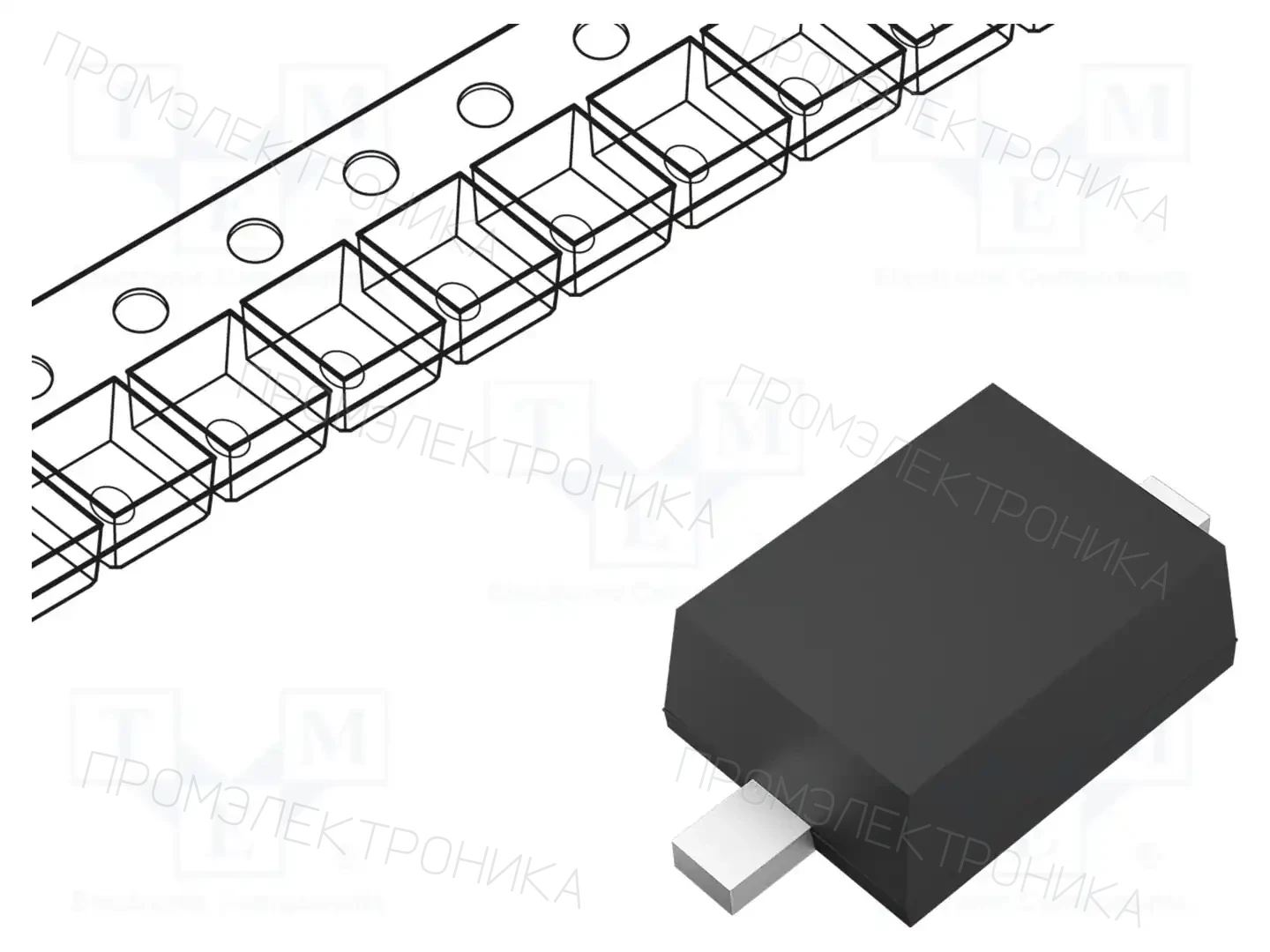 onsemi S110FP — Диоды Шотки SMD