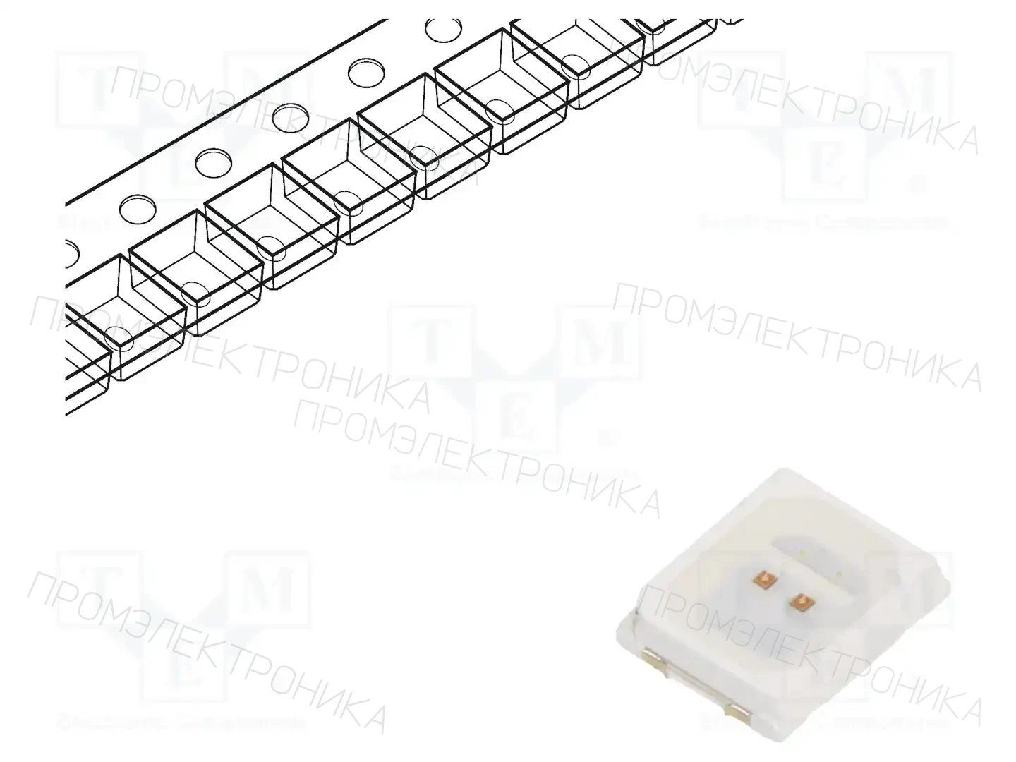FORYARD FYLS-2835KUYC-0.2W — Светодиоды SMD цветные
