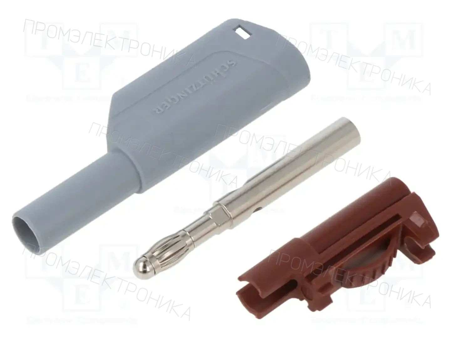 SCHÜTZINGER SFK 8500 S NI / AS / GR — Вилки банановые 4мм