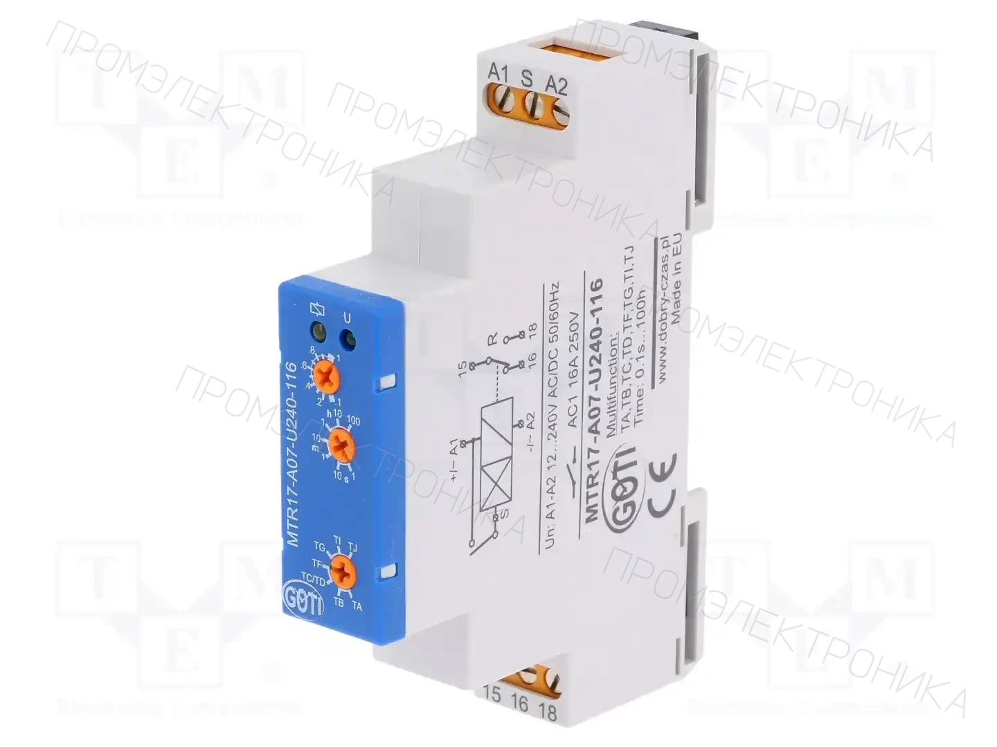 DOBRY CZAS MTR17-A07-U240-116 — Временные аналоговые реле