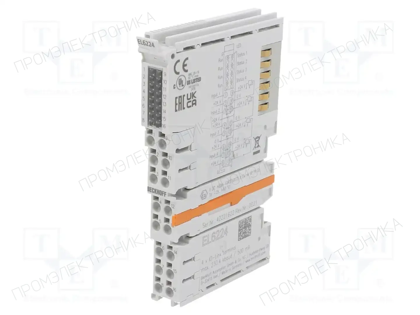 Beckhoff Automation EL6224 — Системы и модули ввода/вывода (I/O)