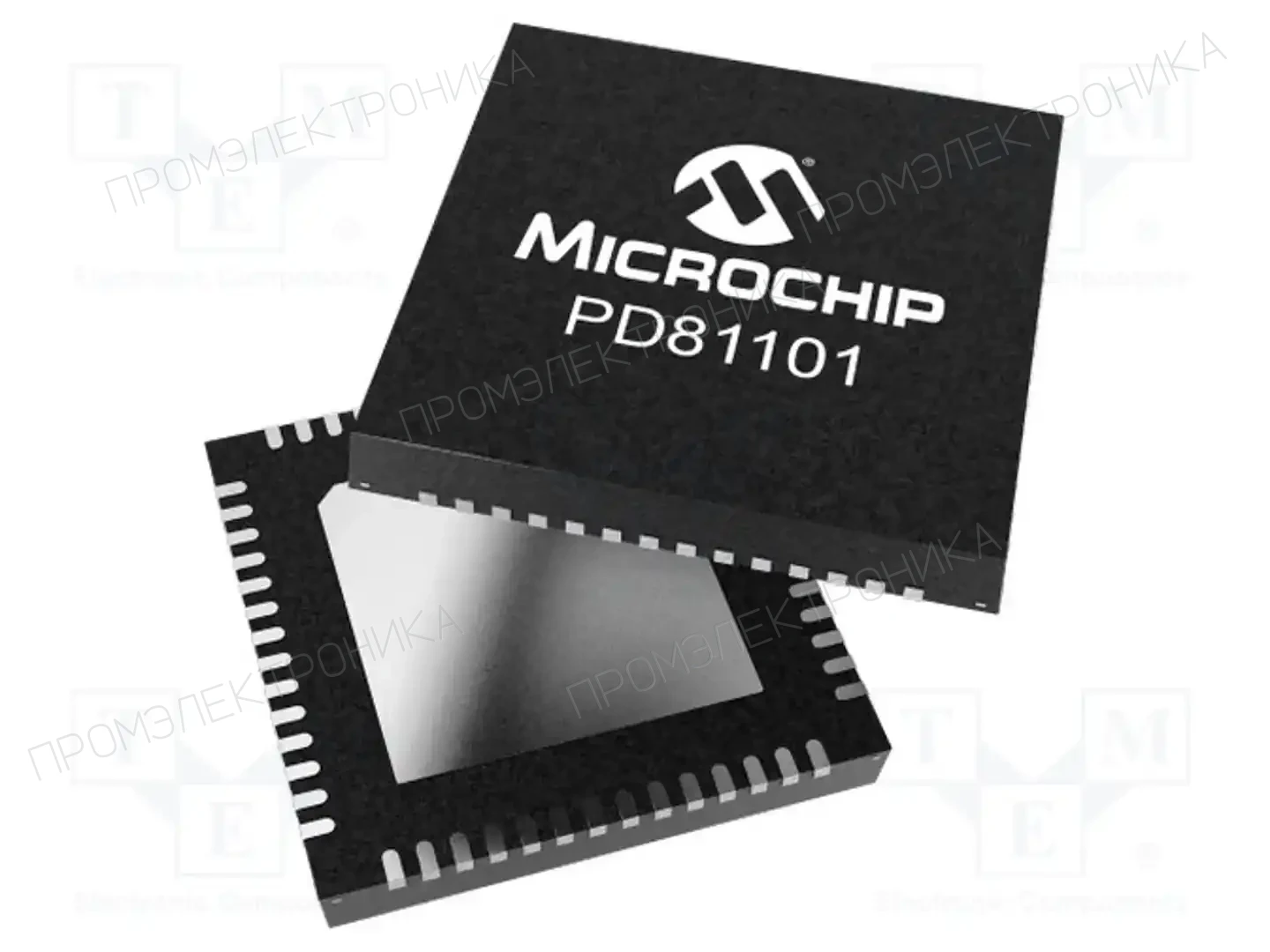 Microchip Technology PD81101ILQ-TR-LE — Микросхемы - интерфейс Ethernet