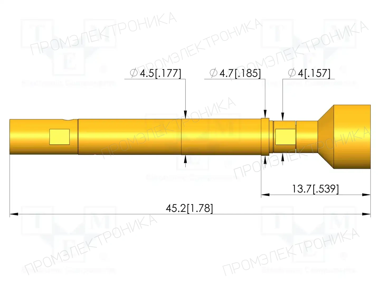 INGUN HFS-860 303 150 A 5343 ER — Измерительные щупы