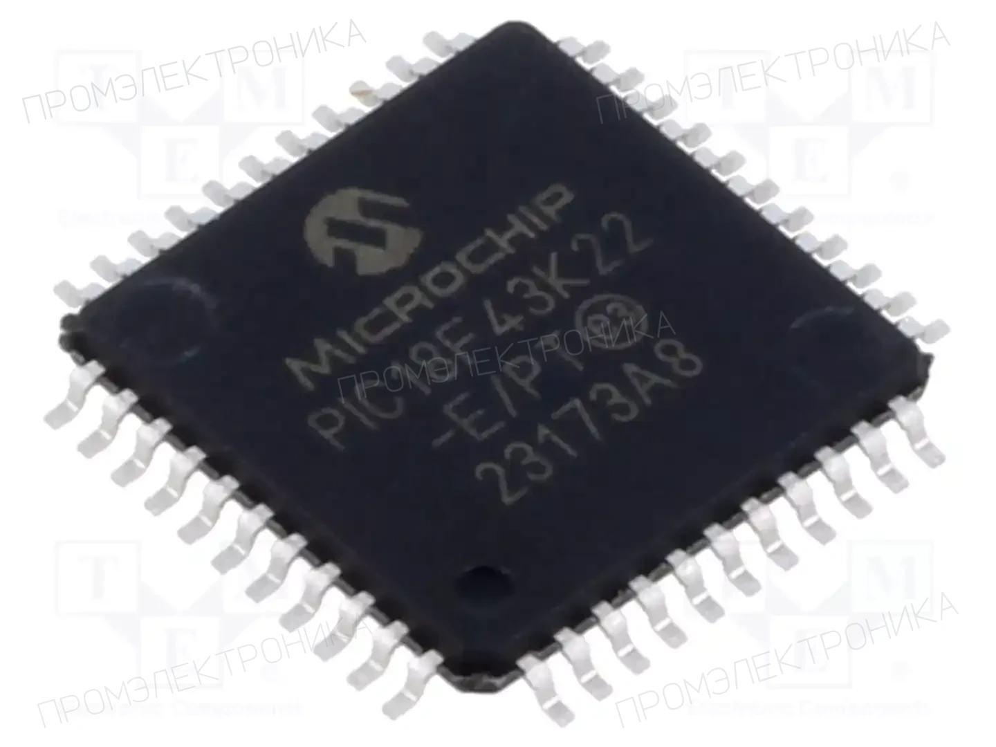 Microchip Technology PIC18F43K22-E/PT — Линейка PIC 8-bit