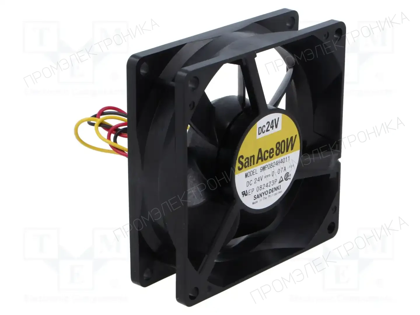 SANYO DENKI 9WP0824H4011 — Вентиляторы DC 24V