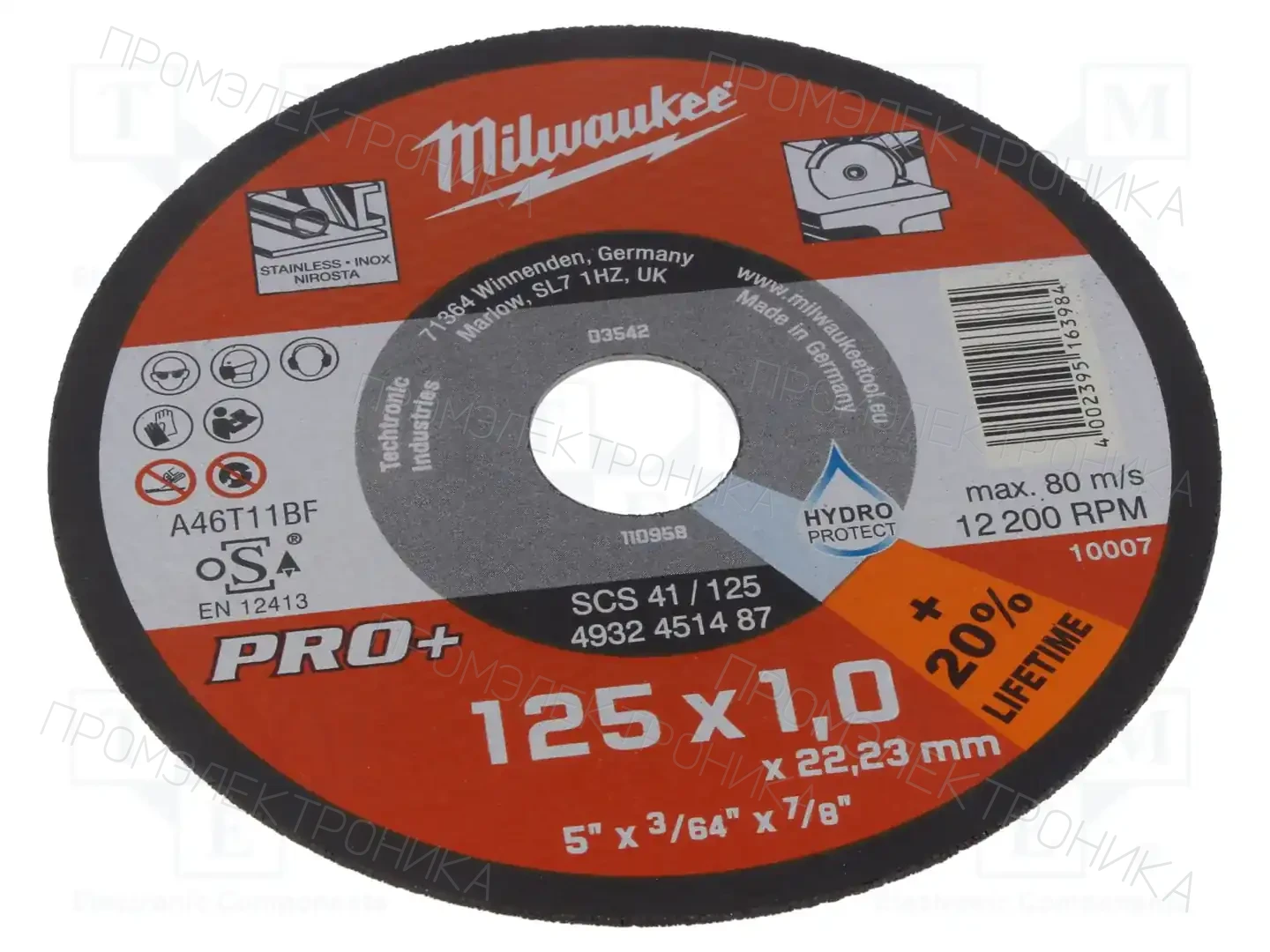 Milwaukee 4932478998 — Диски для резки и шлифовки
