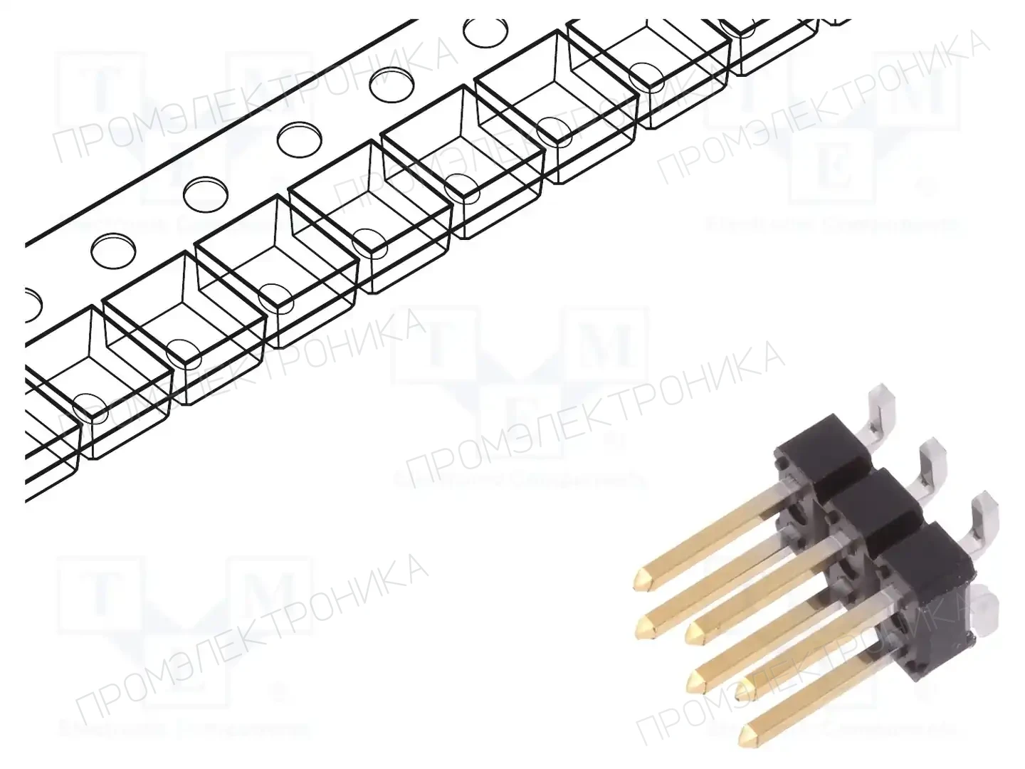 AMPHENOL COMMUNICATIONS SOLUTIONS 95278-801A06LF — Штекерные планки и гнезда