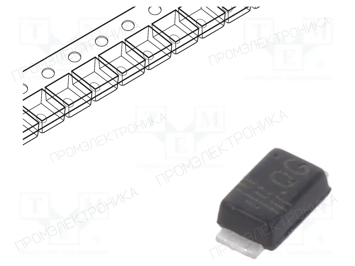 DIOTEC SEMICONDUCTOR SRL1G — Универсальные диоды SMD