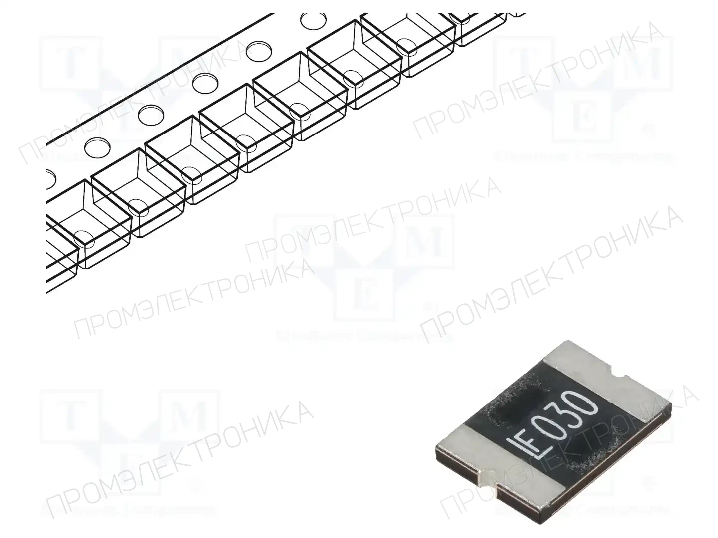 LITTELFUSE 2920L030DR — Предохранители полимерные SMD