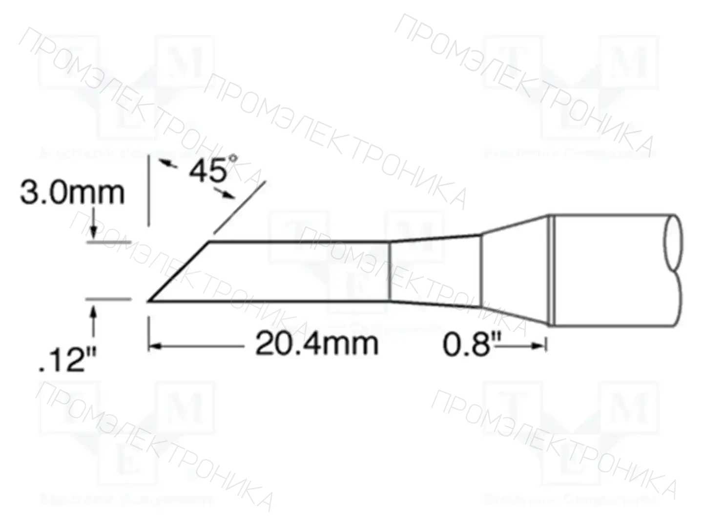METCAL SFV-DRH430AR — Жала паяльников