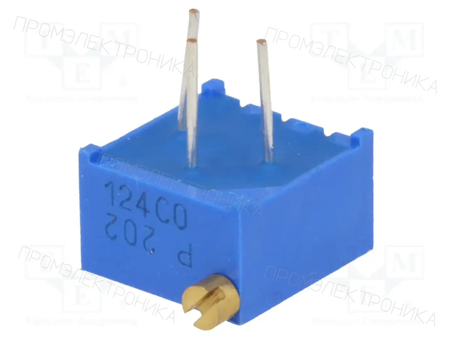 BOURNS 3299P-1-202LF — Потенциометры THT многооборотные 3/8 дм
