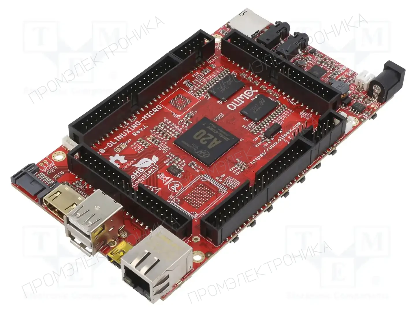 OLIMEX A20-OLINUXINO-MICRO-S16M — Одноплатные компьютеры