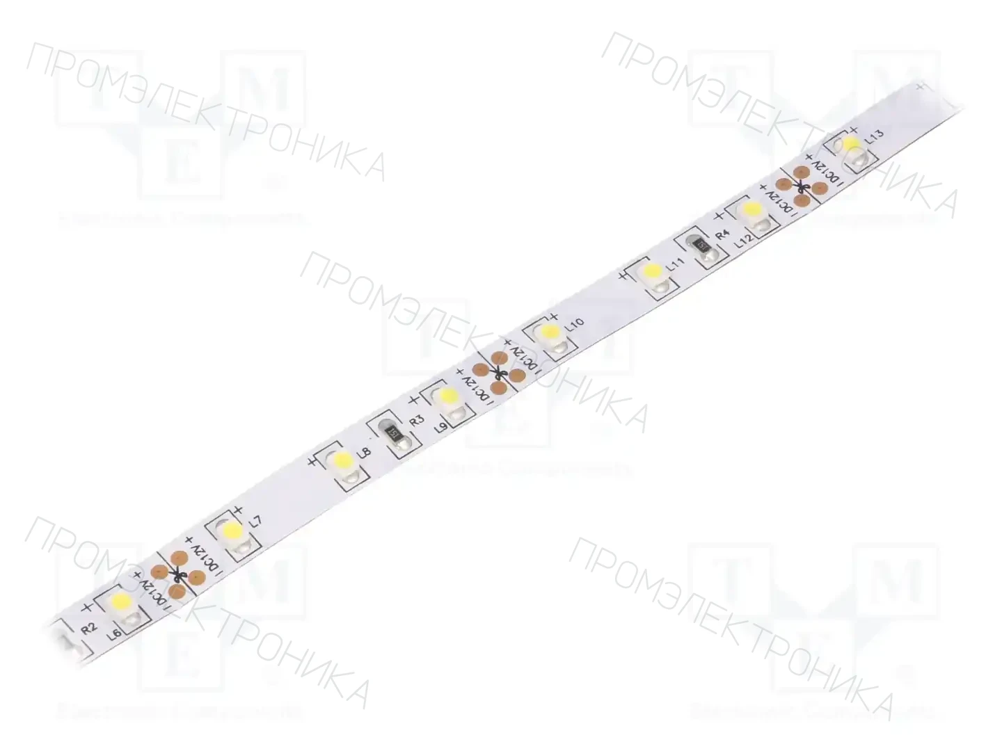 WISVA OPTOELECTRONICS HH-S60F008-3528-12 CW WHITE PCB IP20 — Источники света - светодиодные ленты