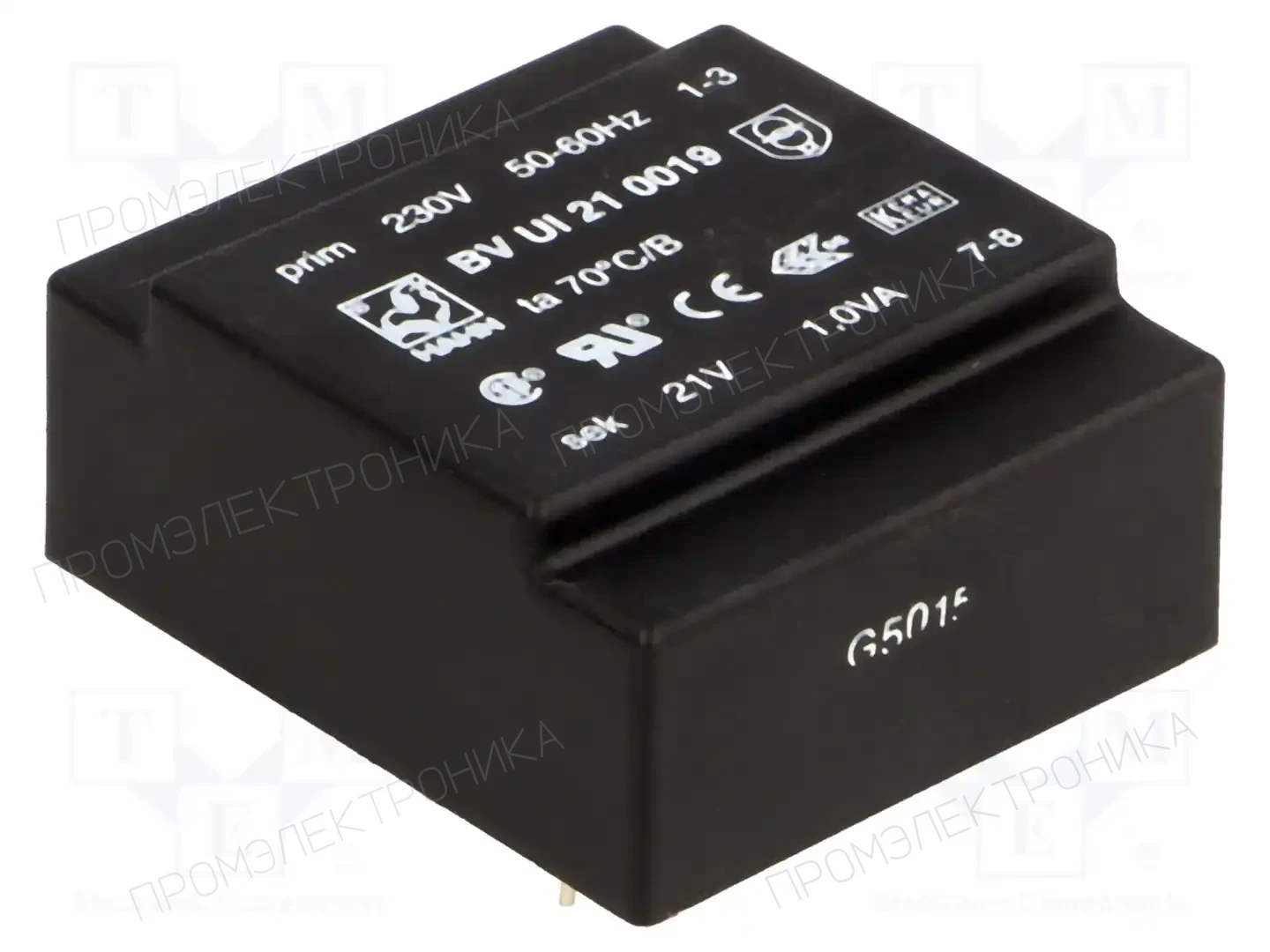 HAHN BV UI 21 0019 — Трансформаторы PCB