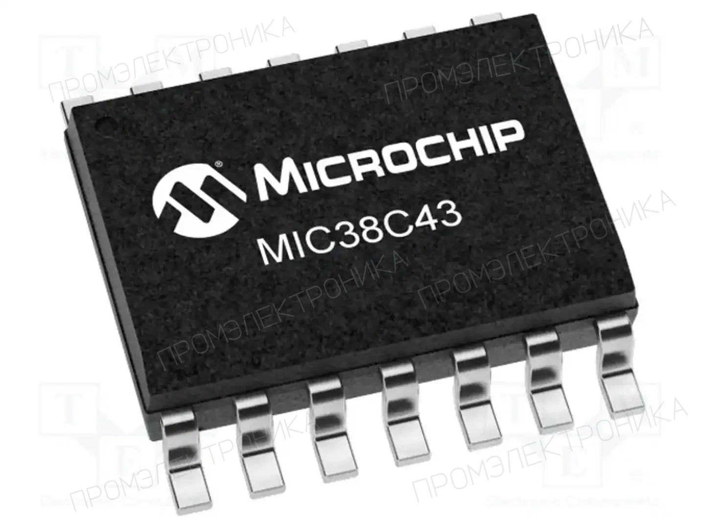 Microchip Technology MIC38C43-1YM-TR — Регуляторы напряжения - микросхемы ШИМ