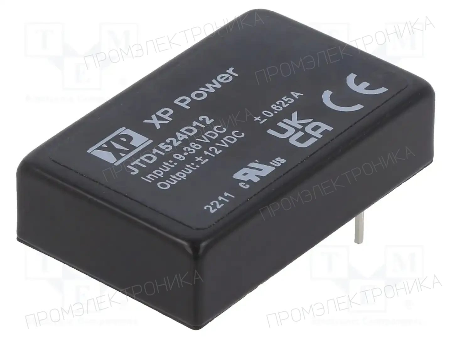 XP POWER JTD1524D12 — Преобразователи DC/DC