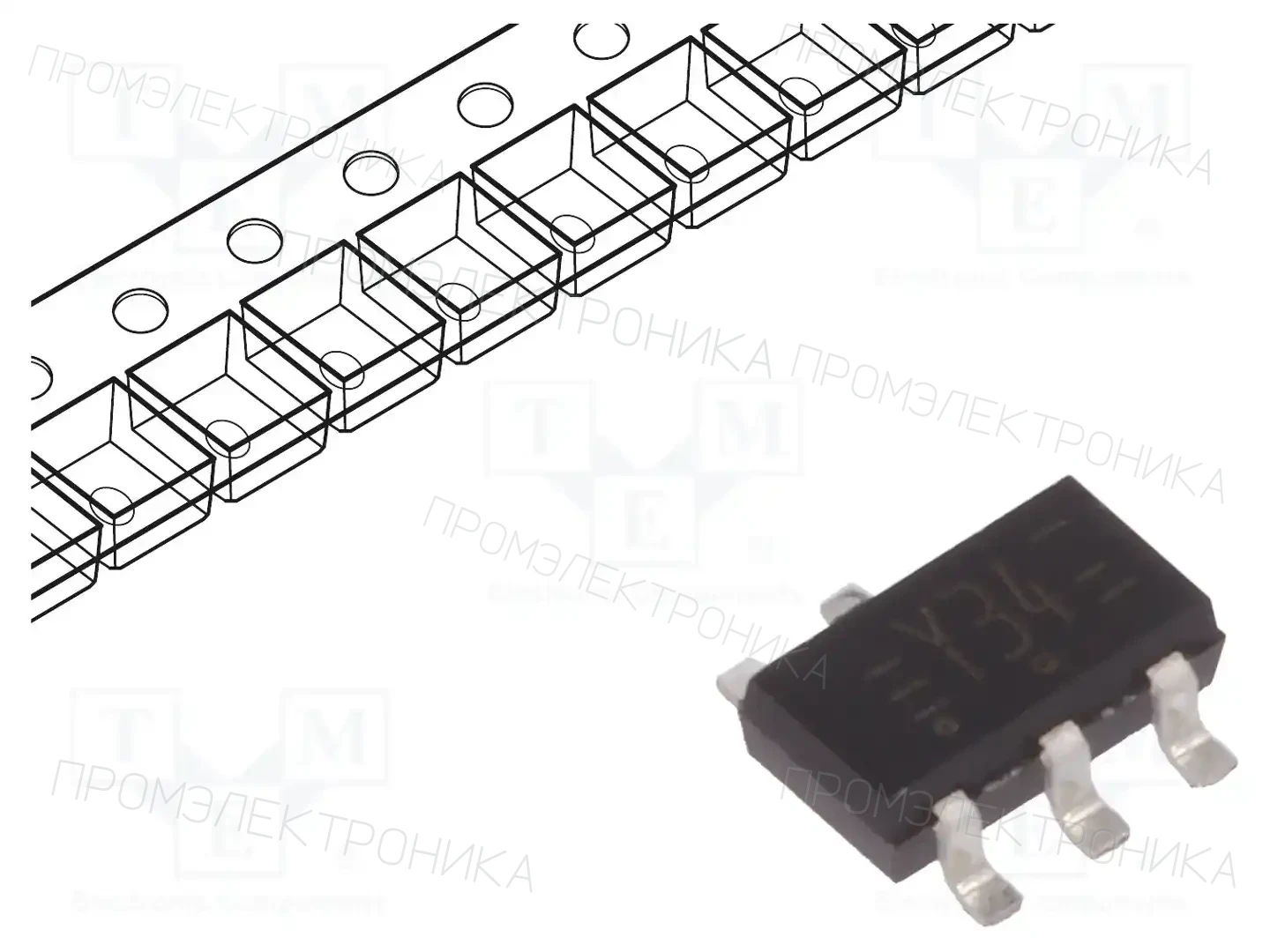 NEXPERIA 74LVC2G34GV,125 — Буферы, передатчики, контроллеры