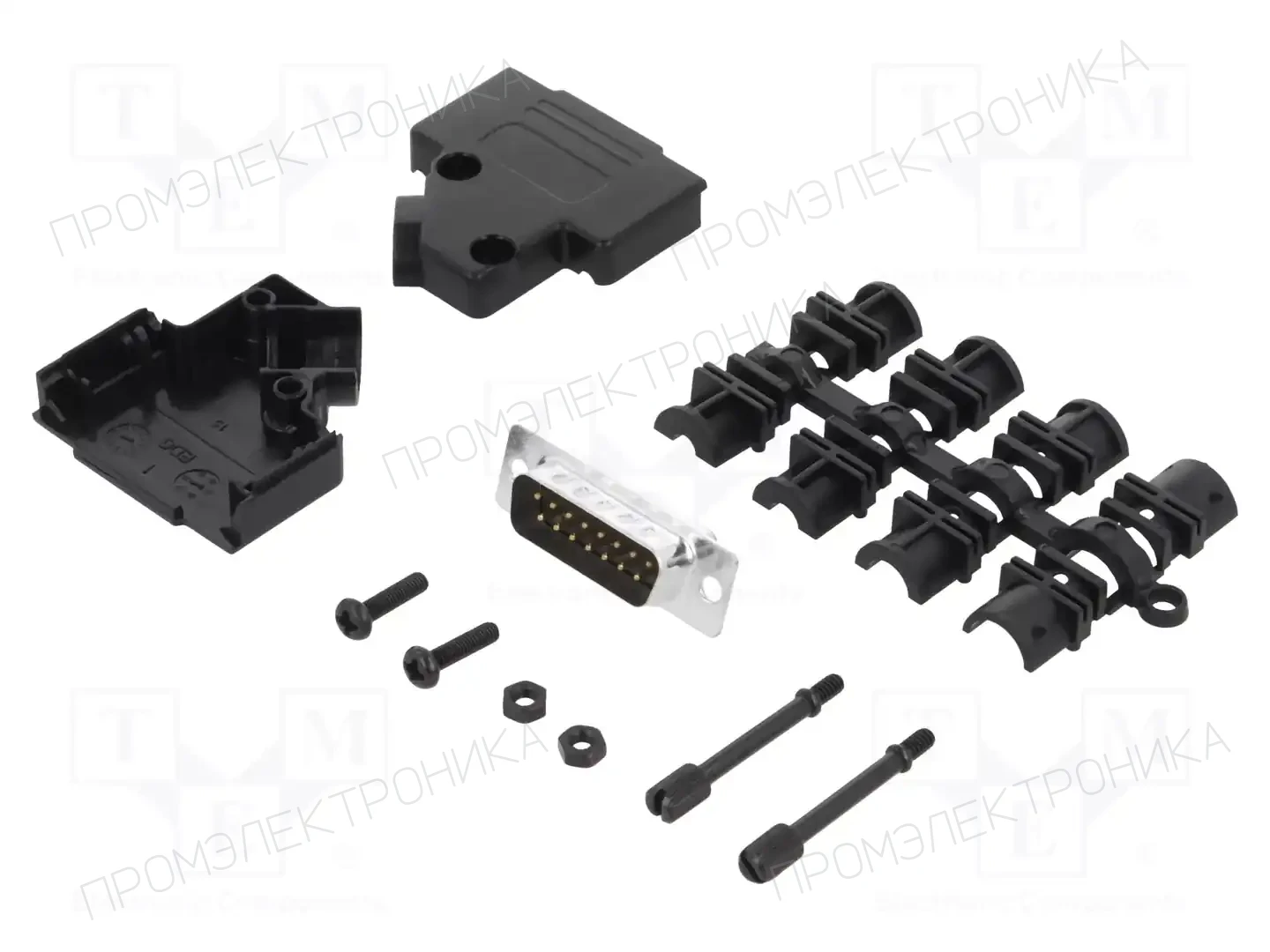 MH CONNECTORS MHD45PPK15DB15PK — Комплектные штекеры D-Sub