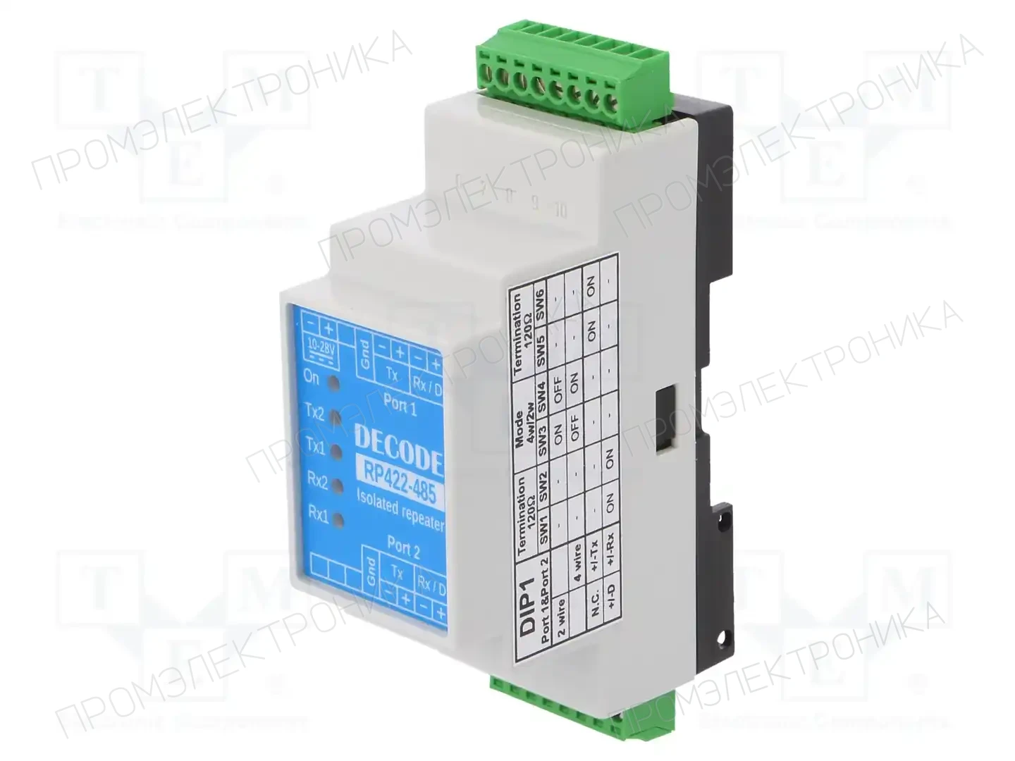 DECODE REPEATER 422-485 — Промышленные сети