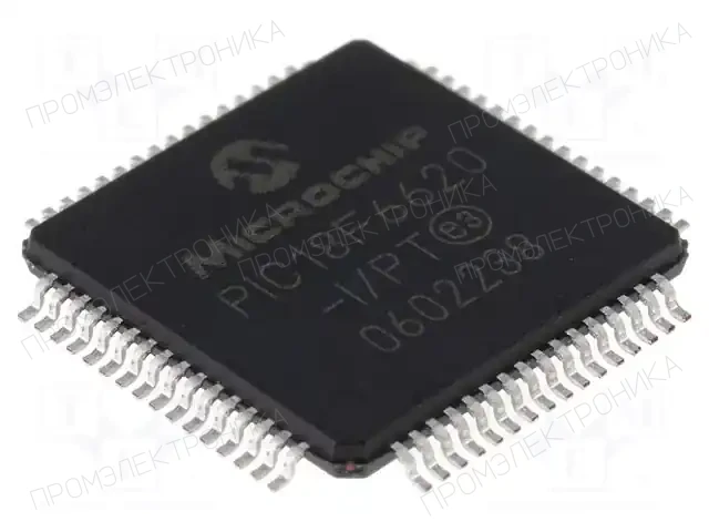 Microchip Technology PIC18F6620-I/PT — Линейка PIC 8-bit