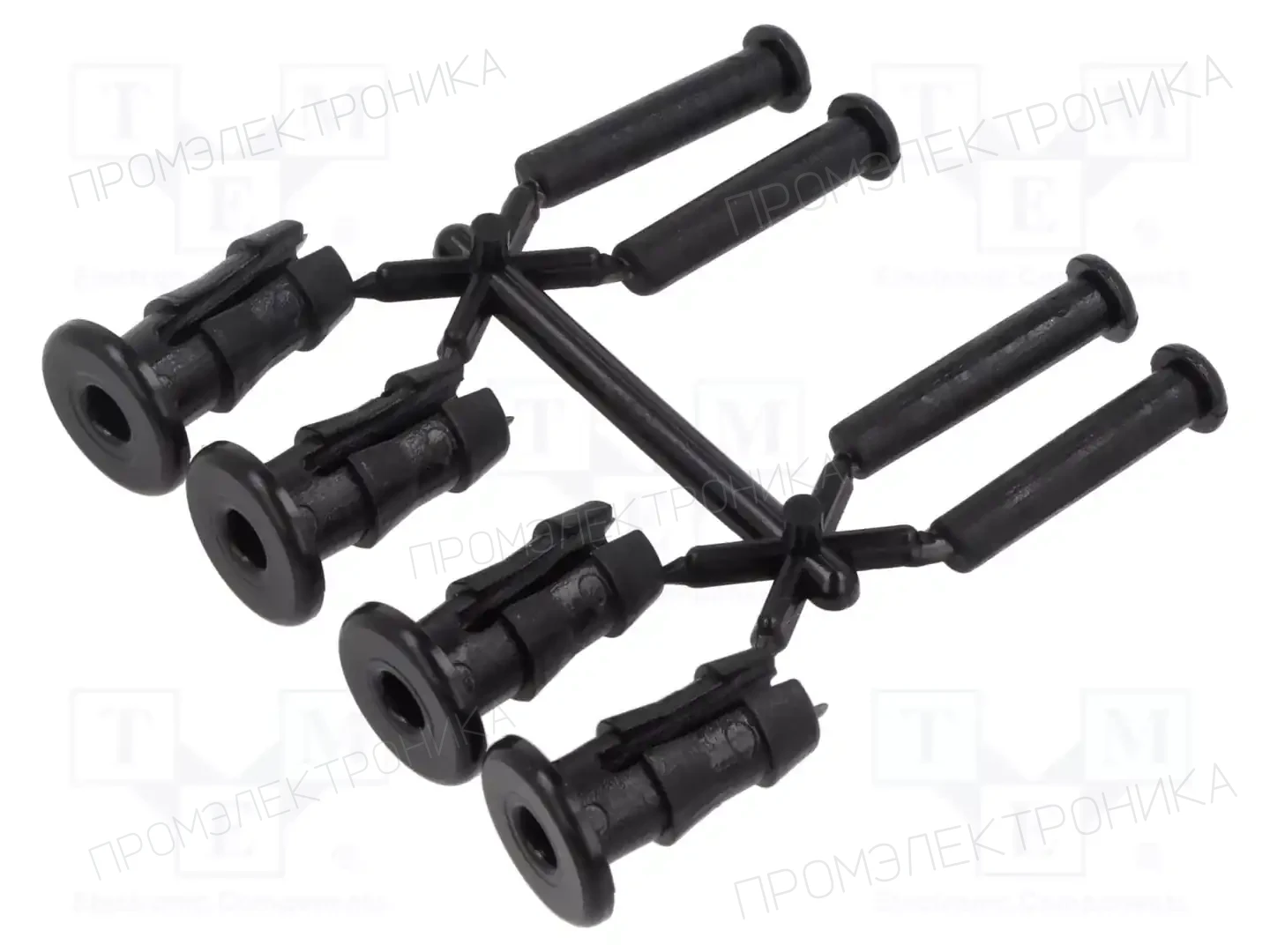 HT HI TECH POLYMERS LNS-1 RAL9005 — Пластиковые заклёпки
