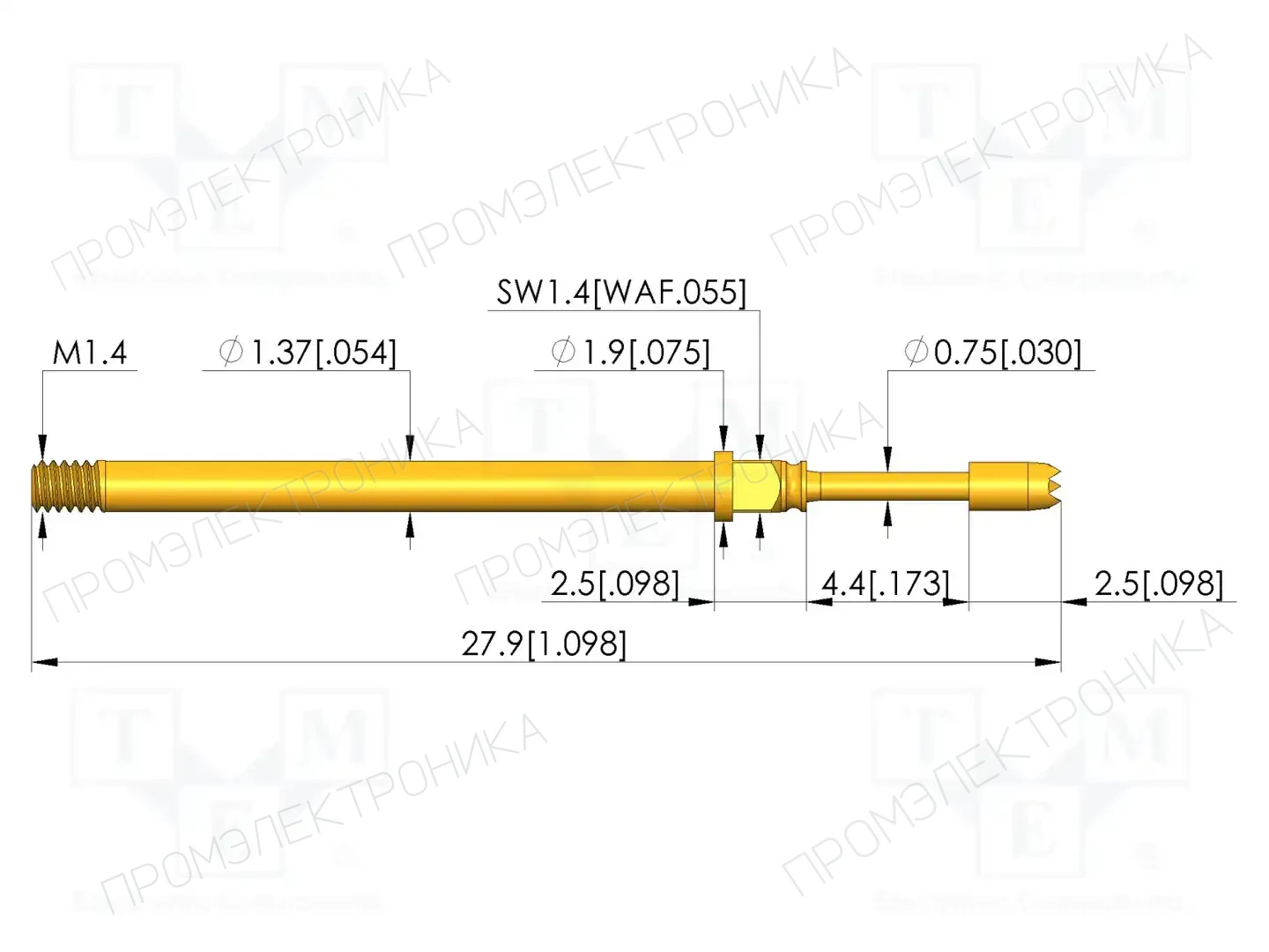 INGUN GKS-899 306 130 A 0702 M — Измерительные щупы