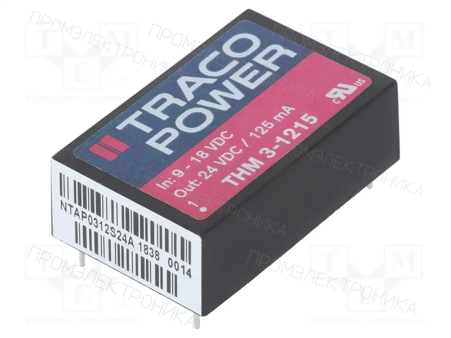 TRACO POWER THM 3-1215 — Преобразователи DC/DC