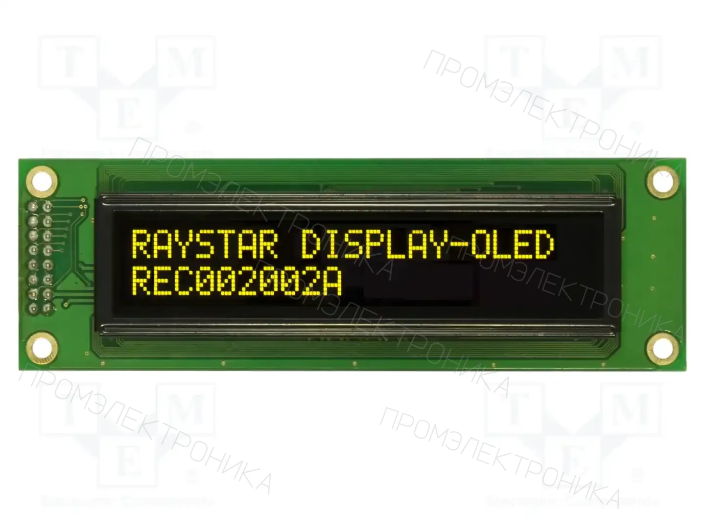 RAYSTAR OPTRONICS REC002002AYPP5N00100 — Дисплеи OLED буквенно-цифровые