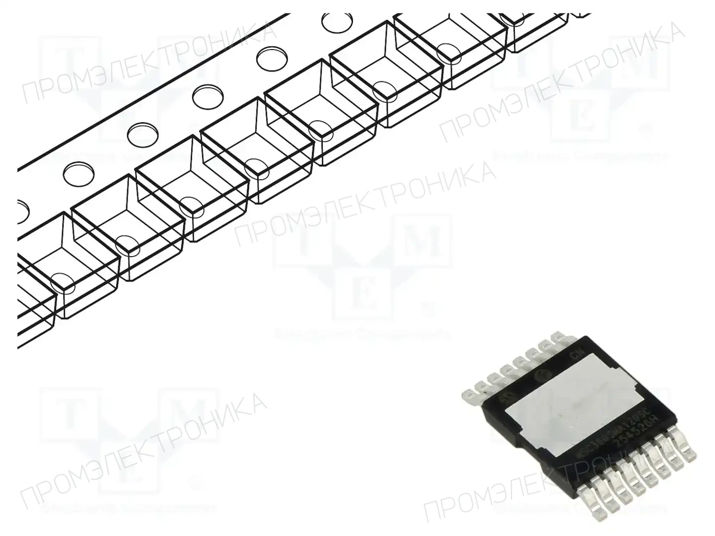 Microchip Technology MSC360SMA120SCT/RM — Транзисторы с каналом N SMD