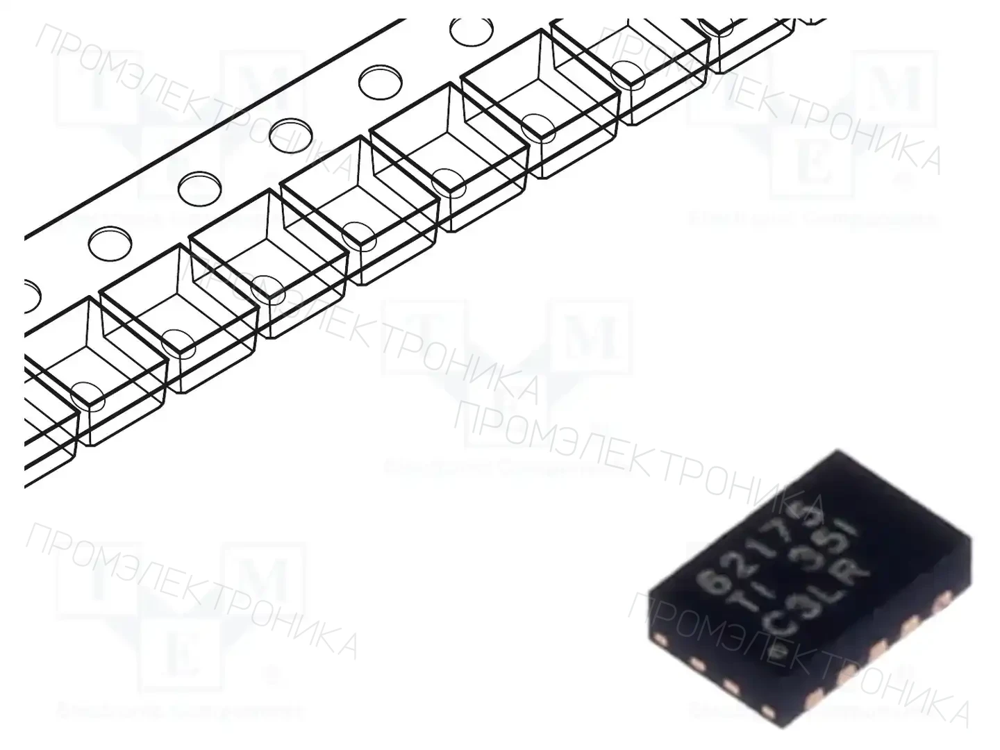 Texas Instruments TPS62175DQCR — Регуляторы напряжения - микросхемы DC/DC