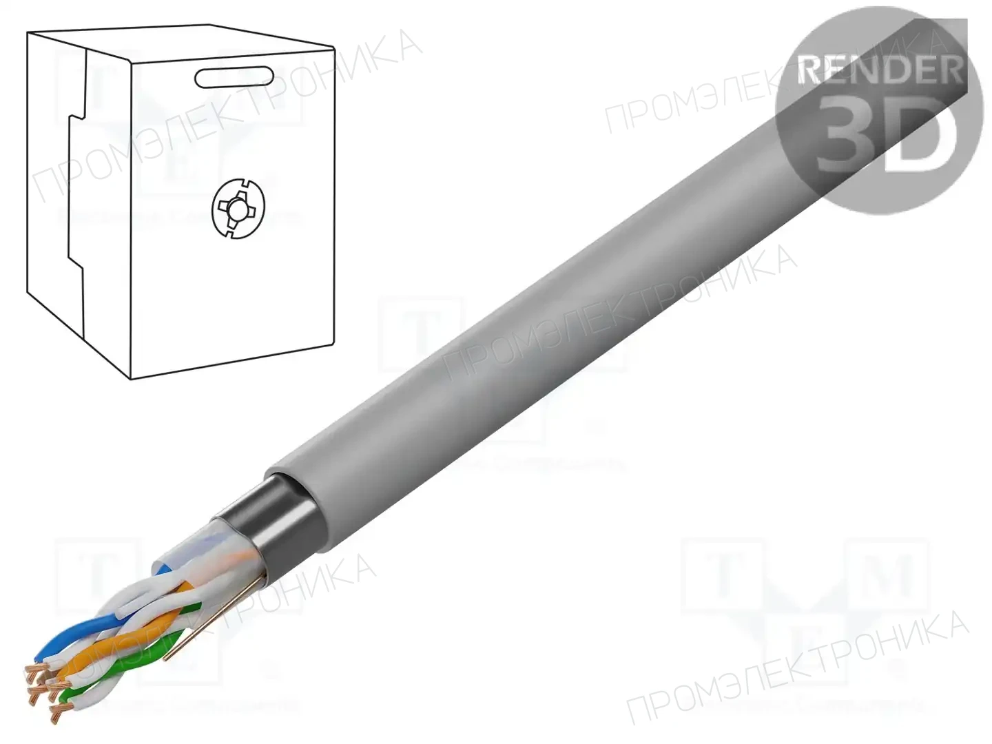 GEMBIRD FPC-5004E — Провода телекоммуникационные