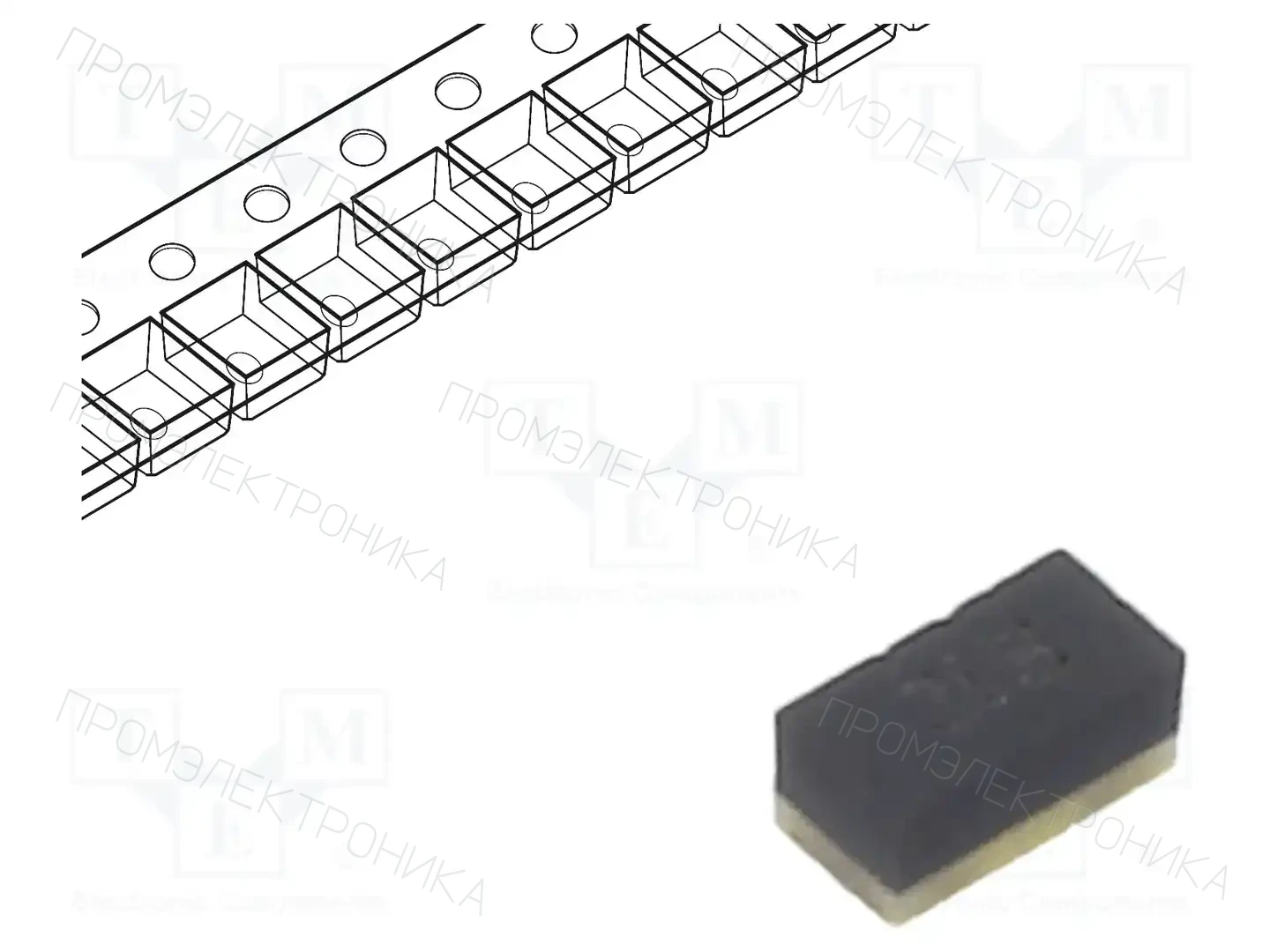 TAIWAN SEMICONDUCTOR TESDU12V RGG — Диоды TVS SMD двунаправленные