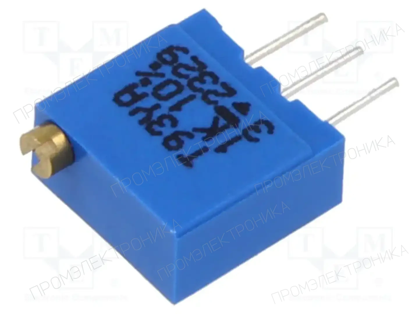 VISHAY T93YA102KT20 — Потенциометры THT многооборотные 3/8 дм
