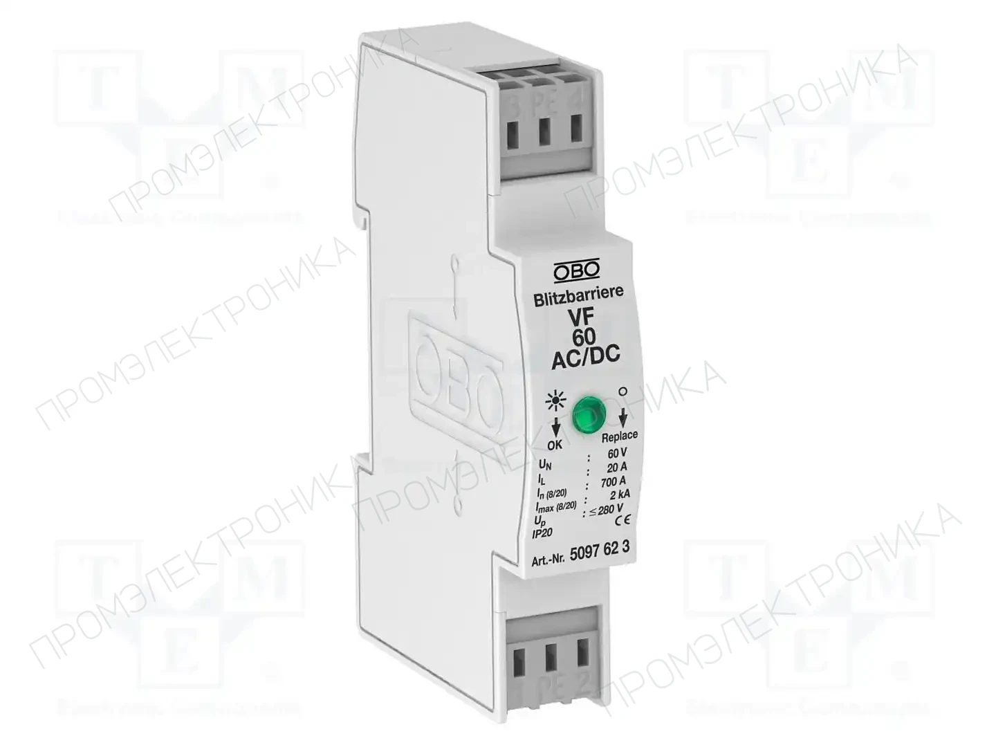 OBO BETTERMANN VF60-AC/DC — Ограничители перенапряжения