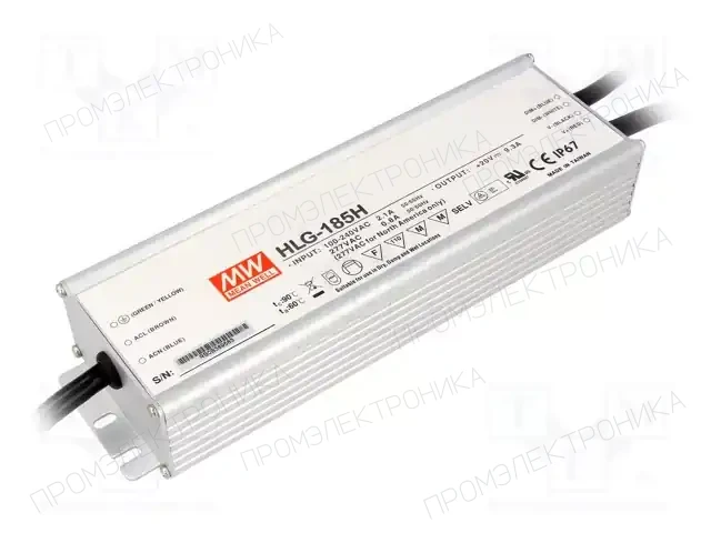 MEAN WELL HLG-185H-48B — Блоки питания для LED