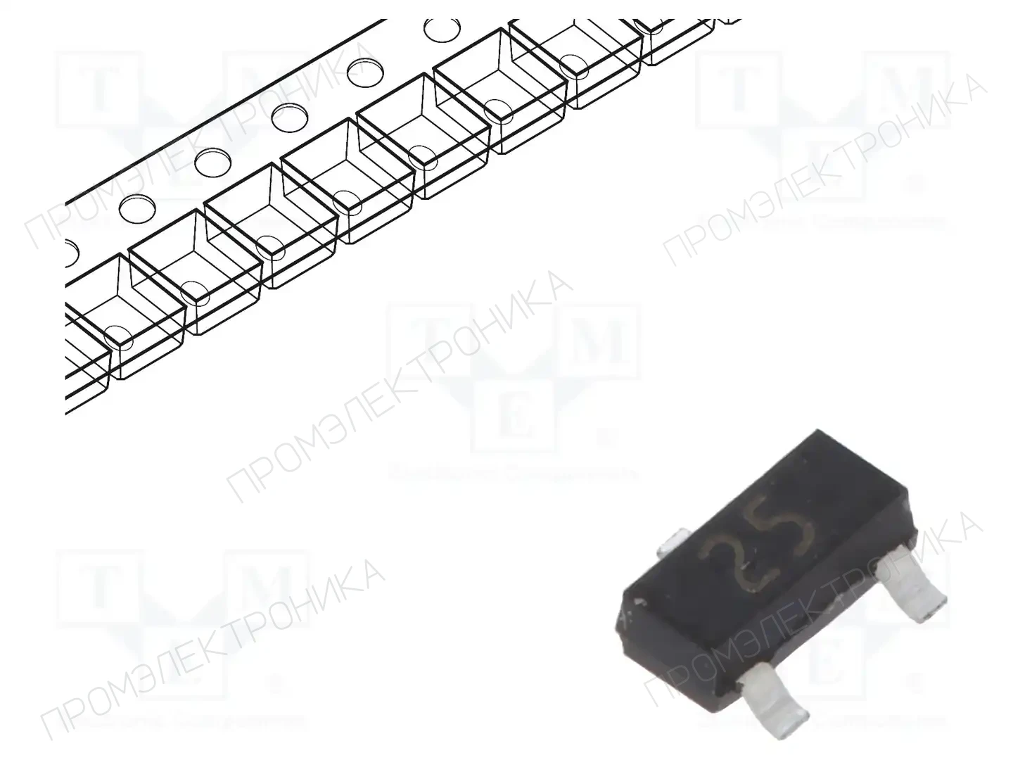 CDIL TCMBD1202 — Универсальные диоды SMD