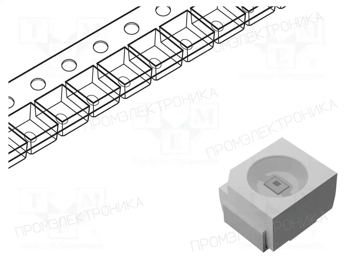OPTOSUPPLY OSV5DLS1C1A — Светодиоды УФ