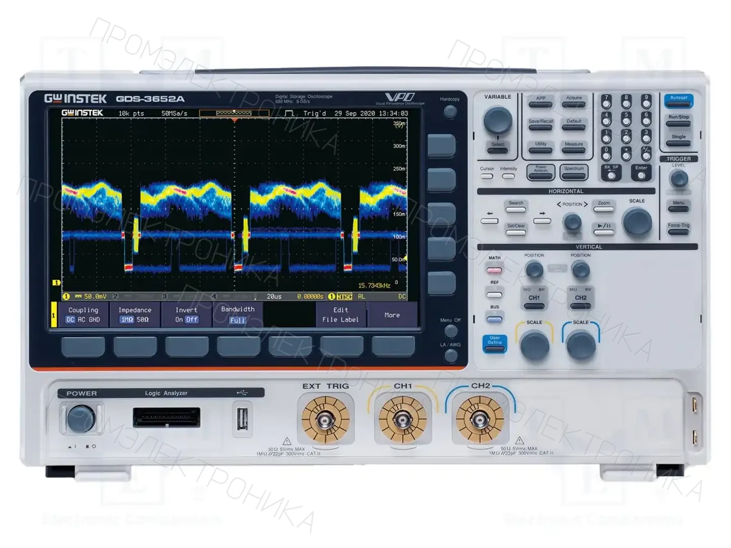 GW INSTEK GDS-3652A — Осциллоскопы цифровые