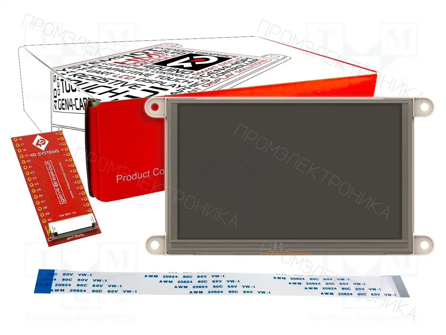 4D Systems GEN4-FT812-50T — Интеллигентные дисплеи