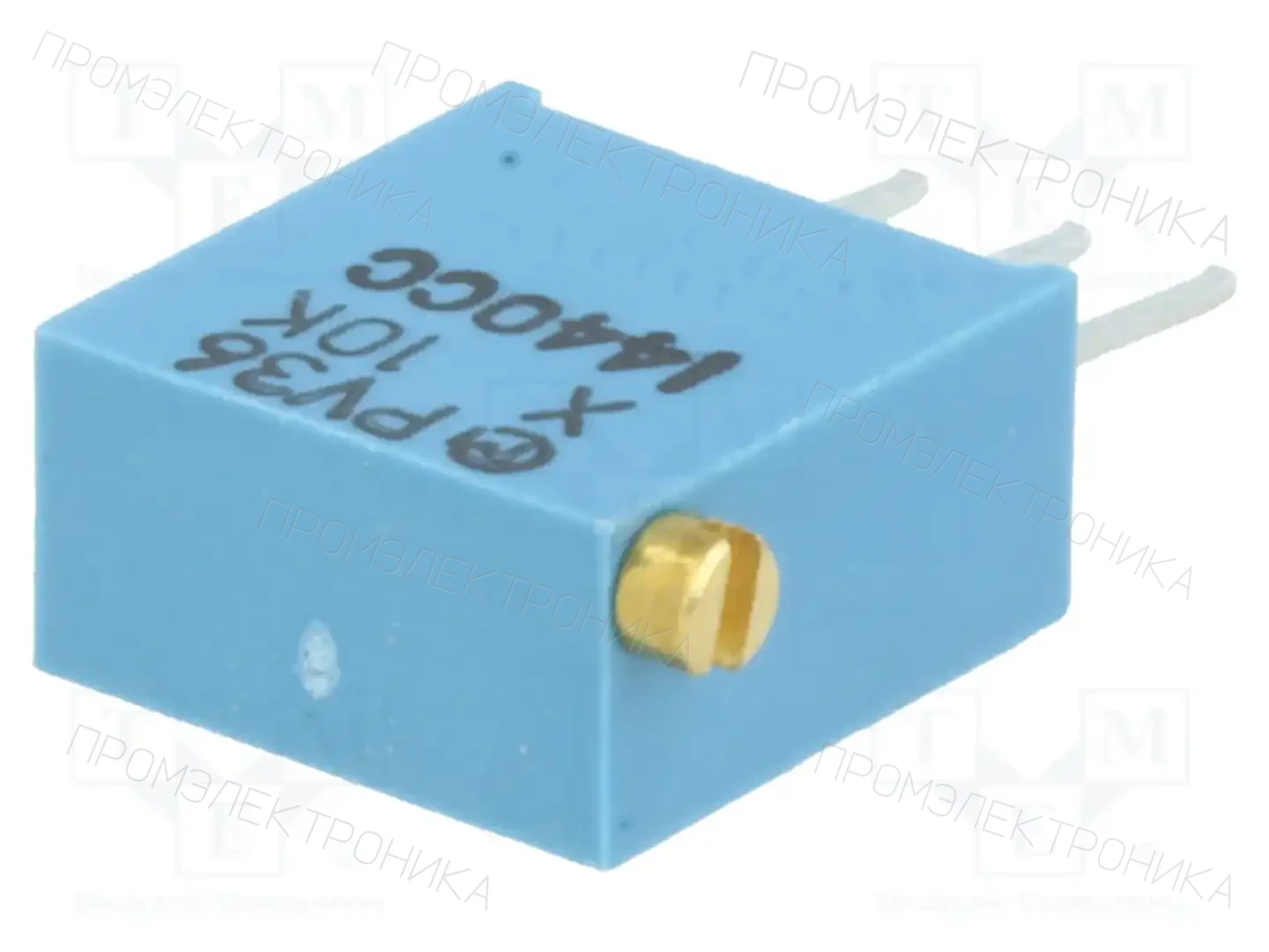 BOURNS PV36X103C01B00 — Потенциометры THT многооборотные 3/8 дм