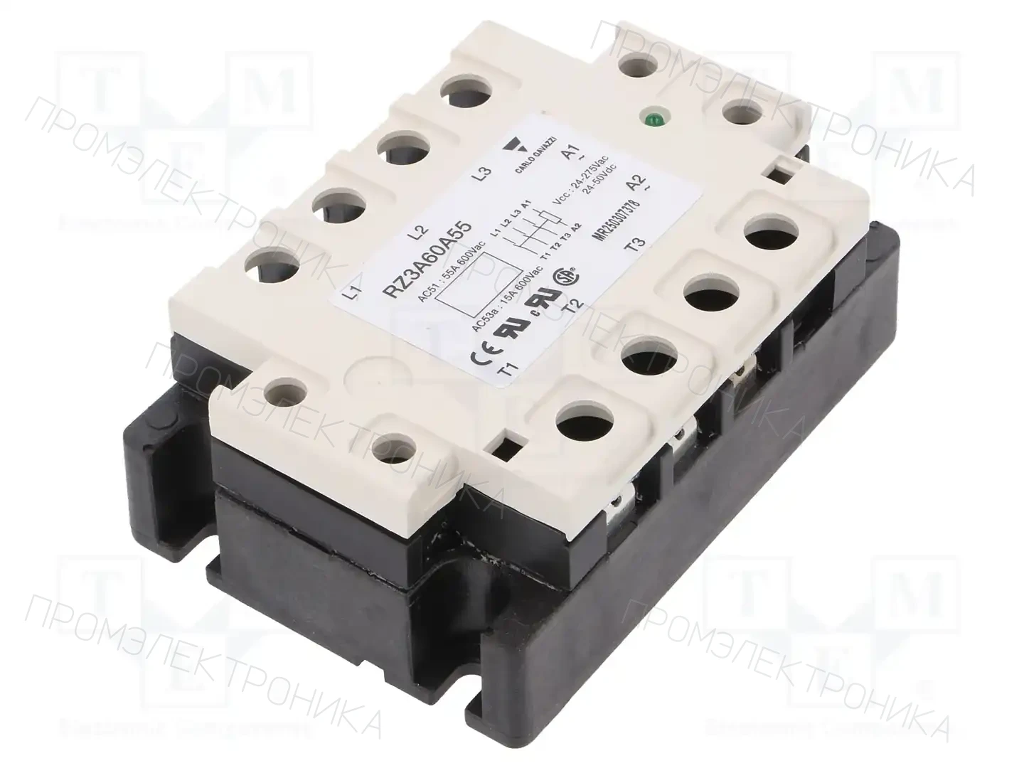CARLO GAVAZZI RZ3A60A55 — Реле SSR трехфазные
