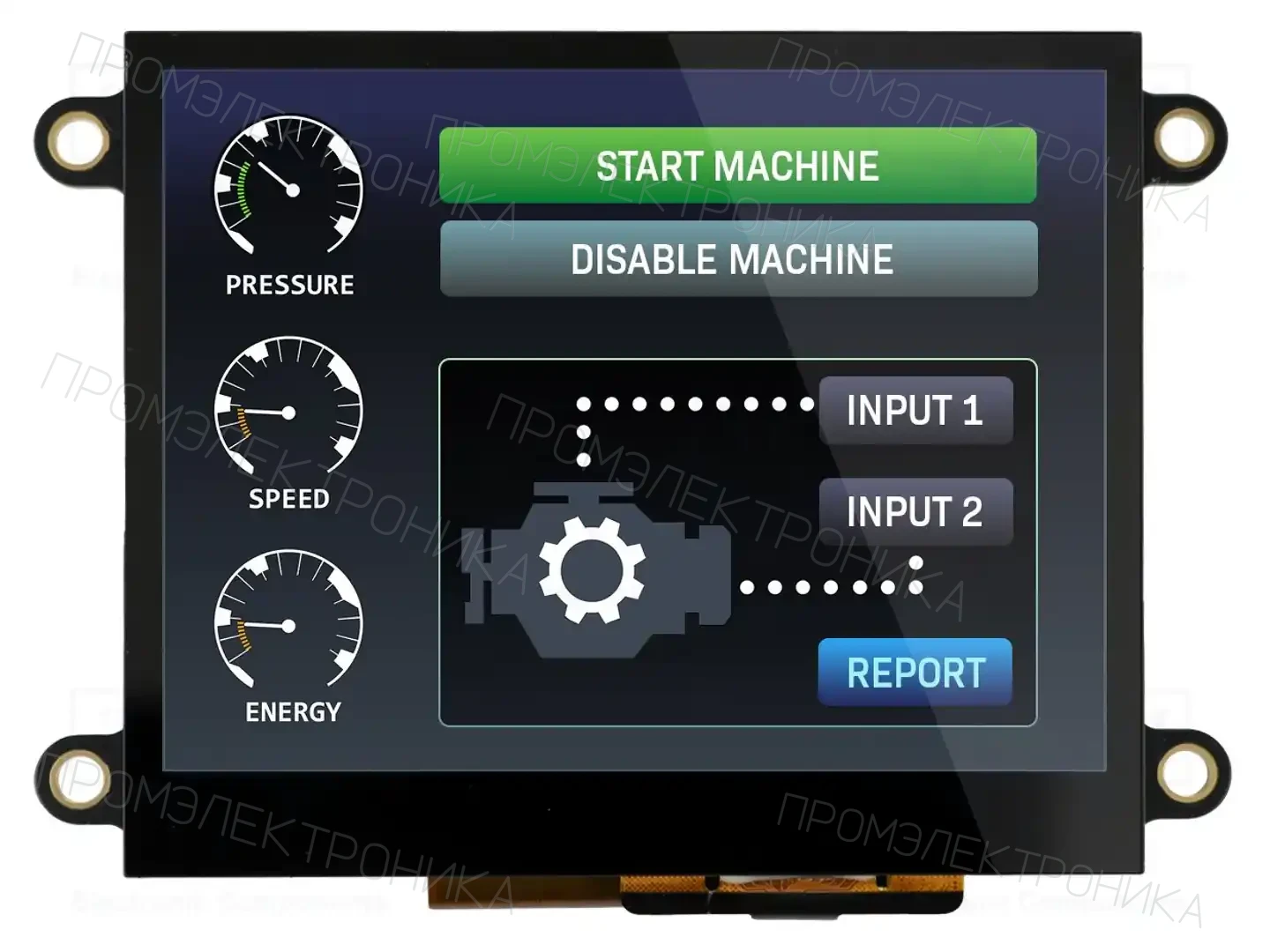 NEWHAVEN DISPLAY INTERNATIONAL NHD-3.5-HDMI-HR-RSXP-CTU — Дисплеи TFT