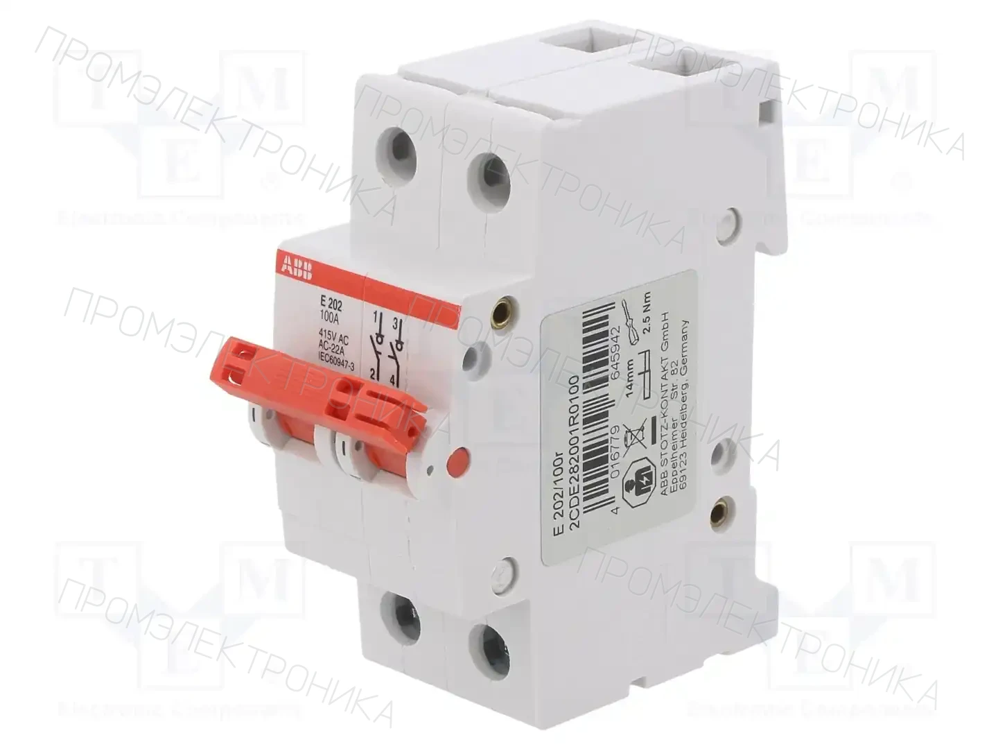 ABB 2CDE282001R0100 — Разъединители